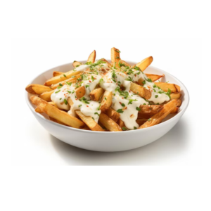 FRITES À L'AIL