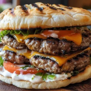 Frenchy naan burger