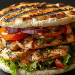 Mexican naan burger